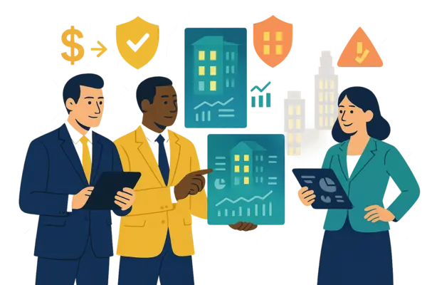 Property manager using compliance dashboard